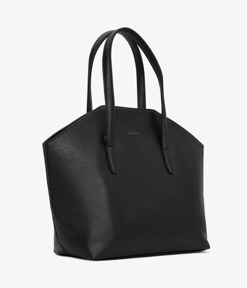 Baxter Vegan Crossbody Tote Bag - Dwell | Color: Black - variant::black