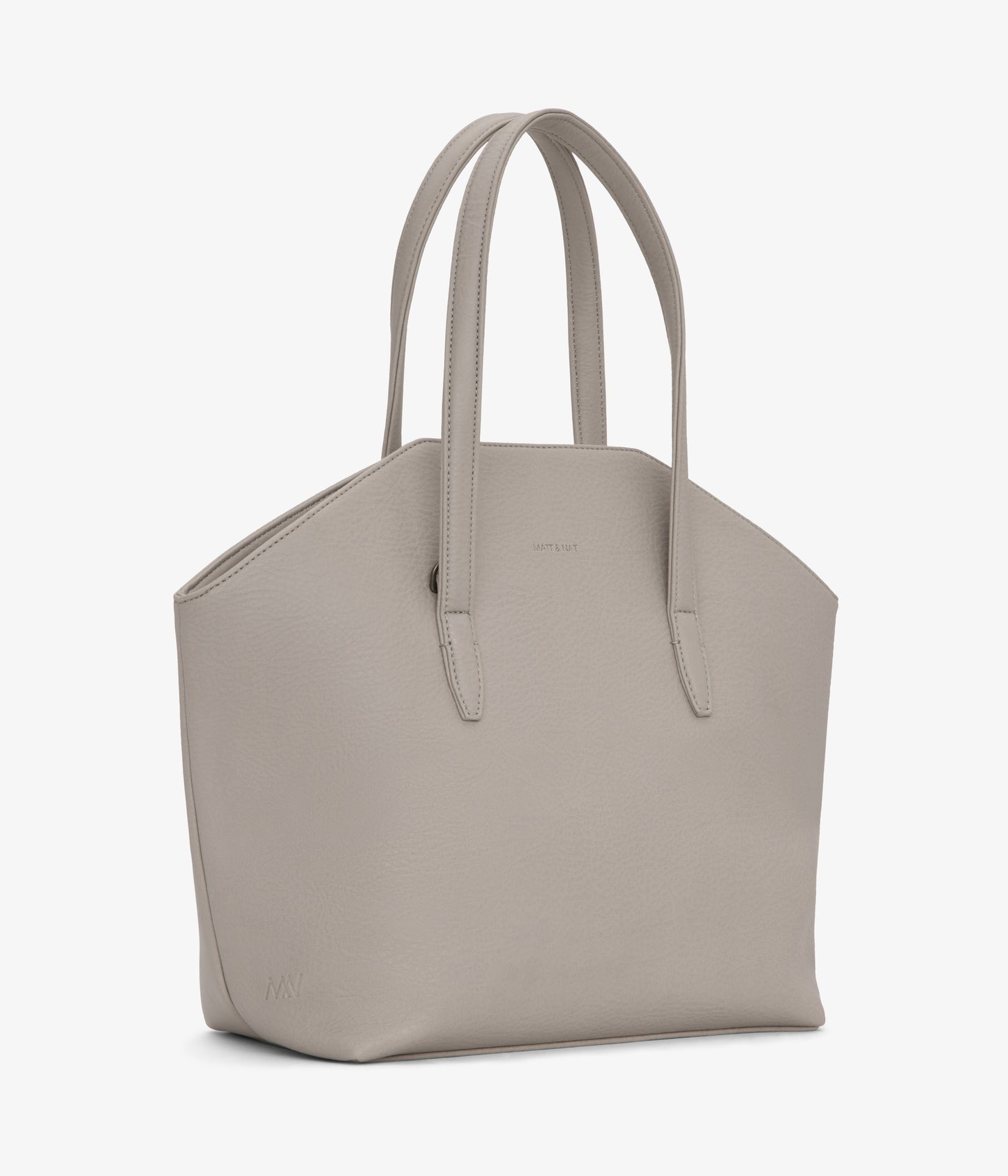 Baxter Vegan Crossbody Tote Bag - Dwell | Color: cement- variant::cement