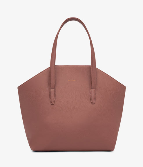 Baxter Vegan Crossbody Tote Bag - Dwell | Color: clay- variant::clay