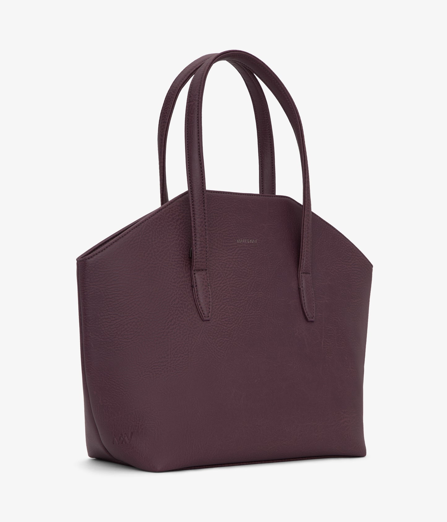 Baxter Vegan Crossbody Tote Bag - Dwell | Color: fig- variant::fig