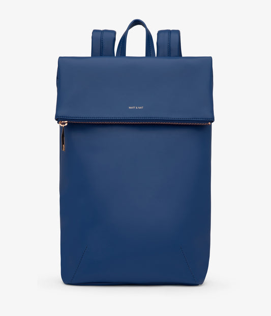 COLTON Vegan Backpack - Loom | Color: Blue - variant::mystic