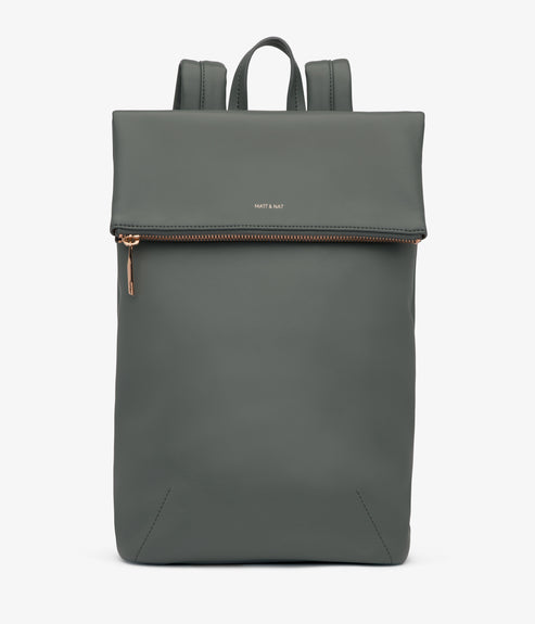 COLTON Vegan Backpack - Loom | Color: Green - variant::thyme