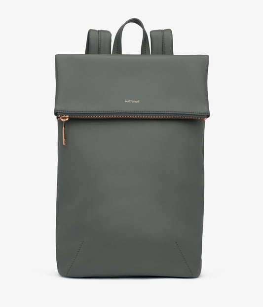COLTON Vegan Backpack - Loom | Color: Green - variant::thyme