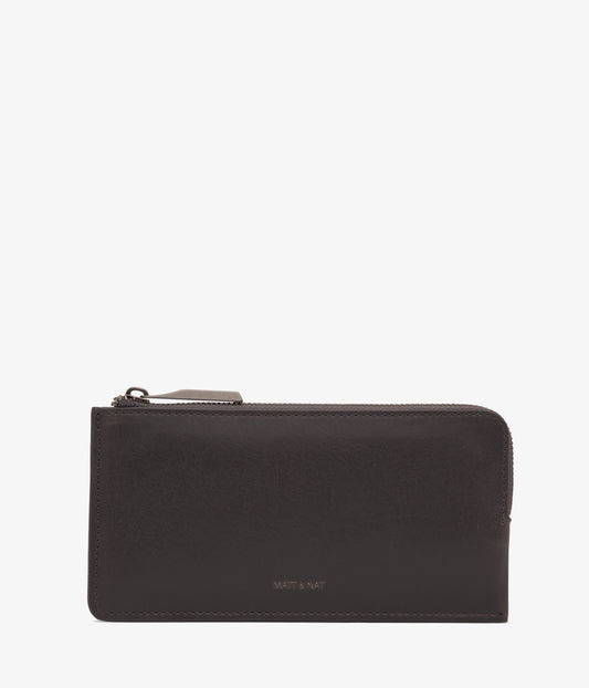 SEVA Vegan Wallet - Vintage | Color: grey- variant::Charcoal