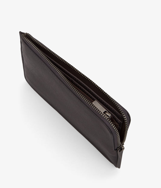 SEVA Vegan Wallet - Vintage | Color: grey- variant::Charcoal