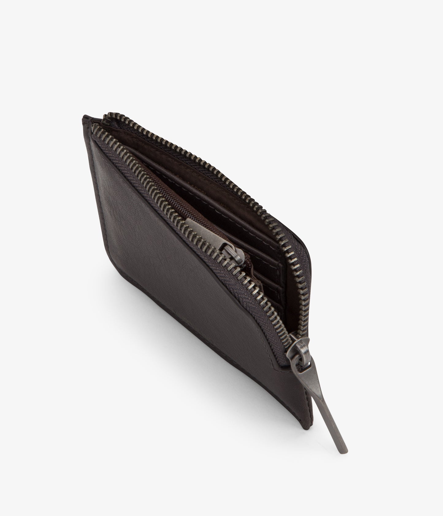 SEVA Vegan Wallet - Vintage | Color: grey- variant::Charcoal