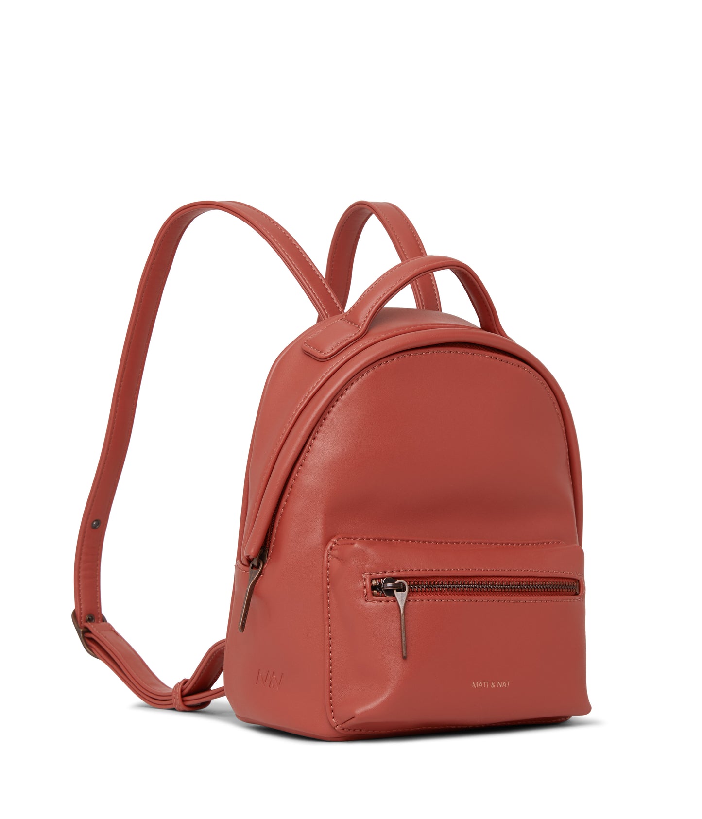 BALIMINI Vegan Mini Backpack - Loom | Color: Red - variant::Desert
