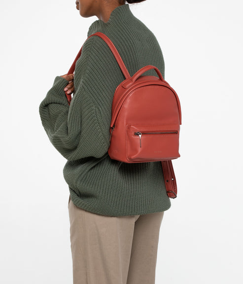 BALIMINI Vegan Mini Backpack - Loom | Color: Pink- variant::Chalet