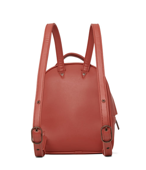BALIMINI Vegan Mini Backpack - Loom | Color: Red - variant::Desert
