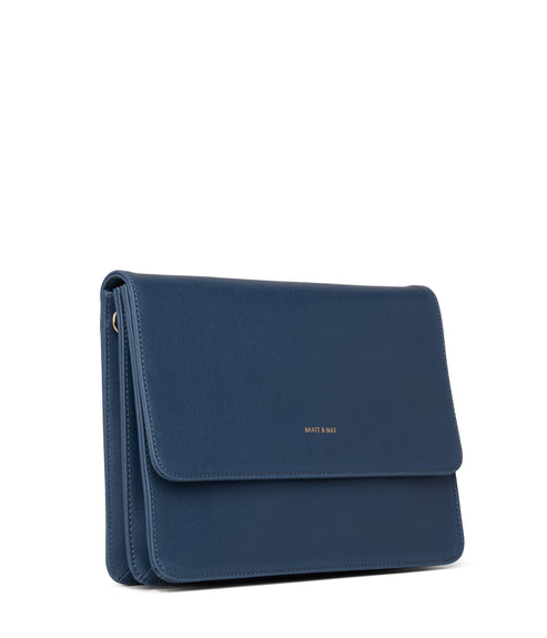 LYSA Vegan Crossbody Bag - Vintage | Color: Blue - variant::cosmo