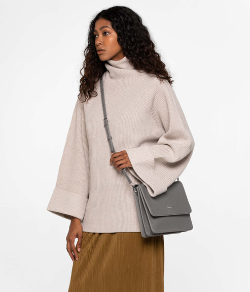 LYSA Vegan Crossbody Bag - Vintage | Color: Blue - variant::cosmo