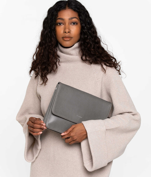 LYSA Vegan Crossbody Bag - Vintage | Color: Blue - variant::cosmo