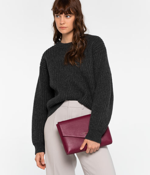 RIYA Vegan Clutch - Vintage | Color: blue- variant::cosmo