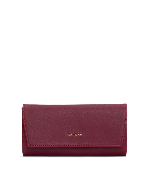 VERA Vegan Wallet - Vintage | Color: Red - variant::garnet