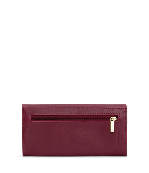 VERA Vegan Wallet - Vintage | Color: Red - variant::garnet