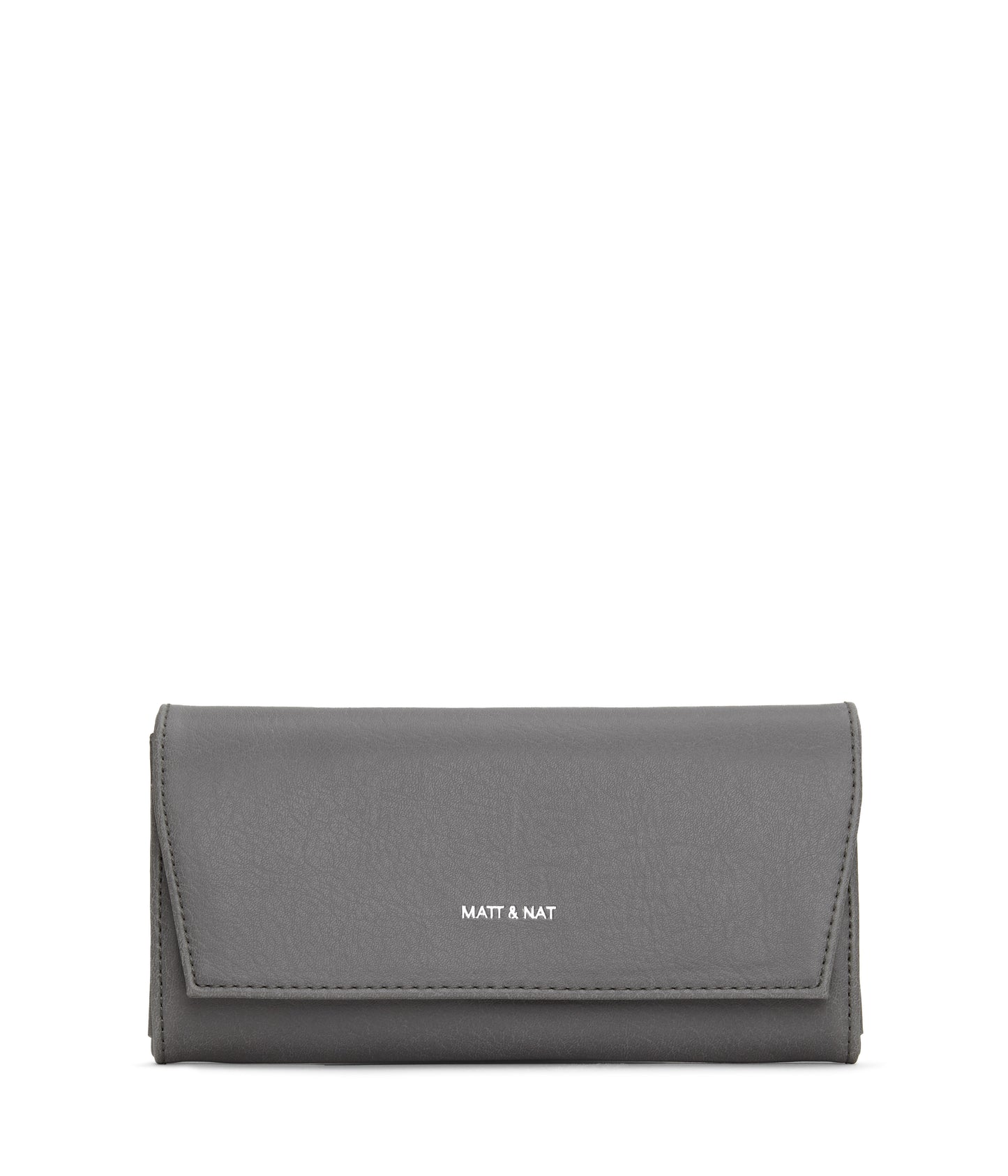 VERA Vegan Wallet - Vintage | Color: grey- variant::Shadow