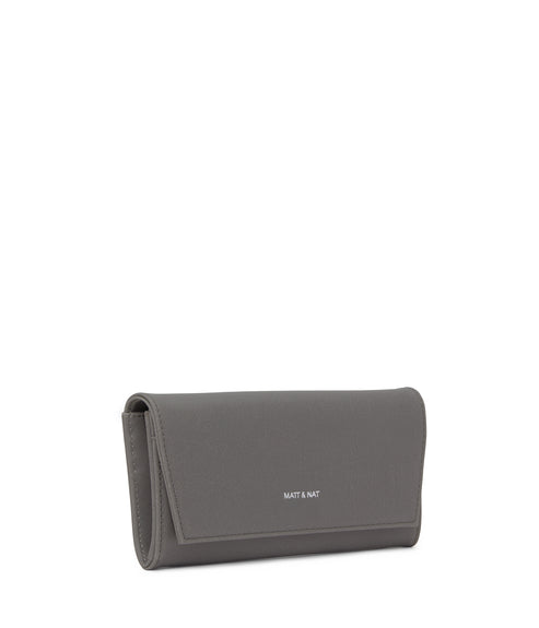 VERA Vegan Wallet - Vintage | Color: grey- variant::Shadow