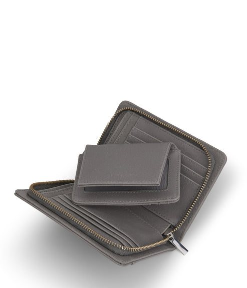 WEBBERSM Small Vegan Wallet - Vintage | Color: grey- variant::shadow