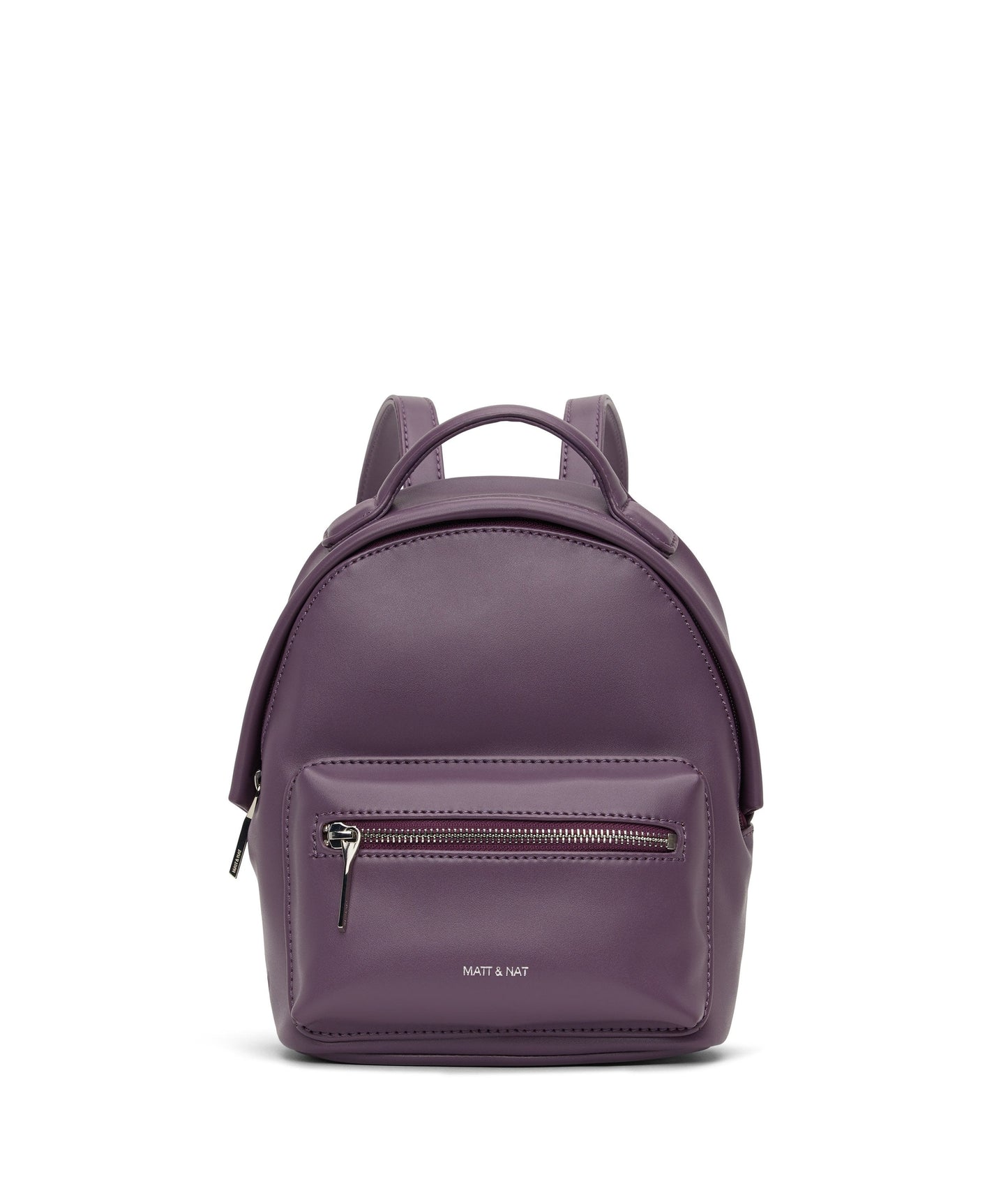 BALIMINI Vegan Mini Backpack - Loom | Color: Purple - variant::mulberry