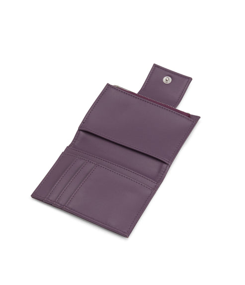 CRUISESM Small Vegan Wallet - Loom | Color: Purple - variant::mulberry