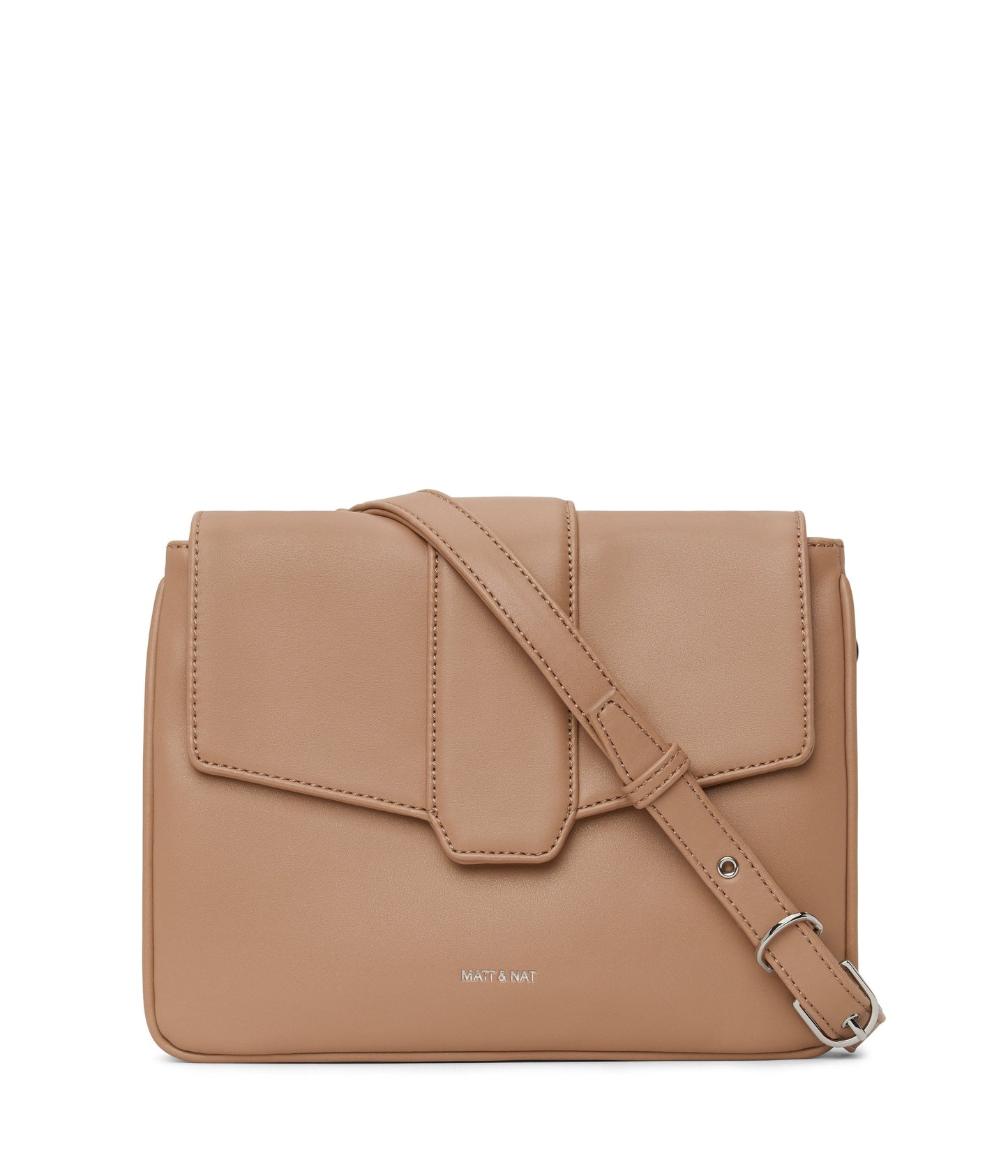 ITO Vegan Crossbody Bag - Loom | Color: Tan - variant::cafe