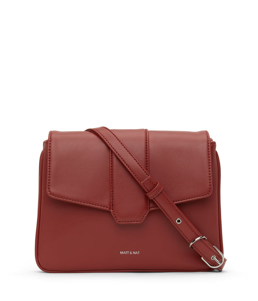 ITO Vegan Crossbody Bag - Loom | Color: Red - variant::gala