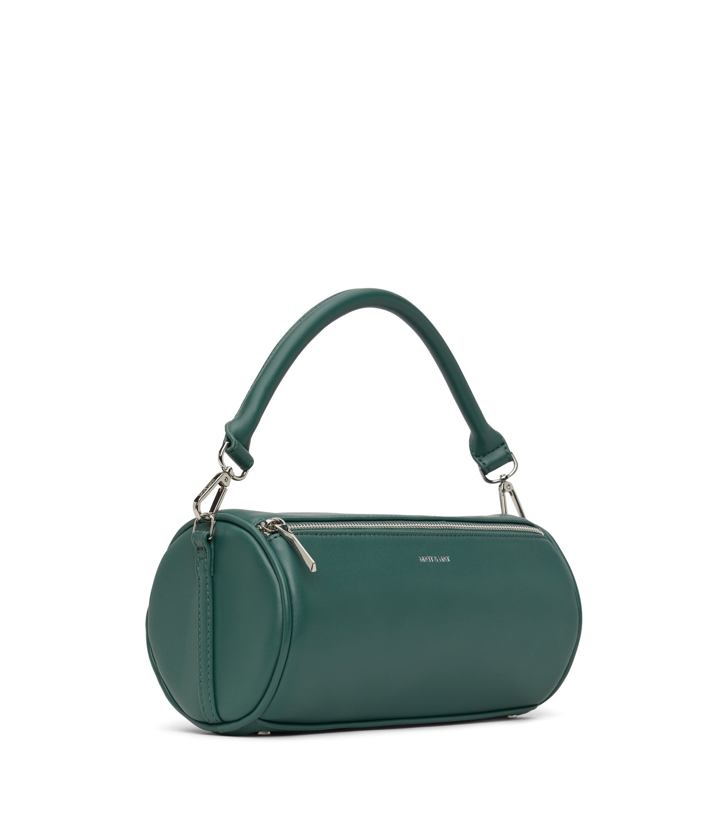 SEOUL Vegan Barrel Satchel - Loom | Color: Blue - variant::kombucha