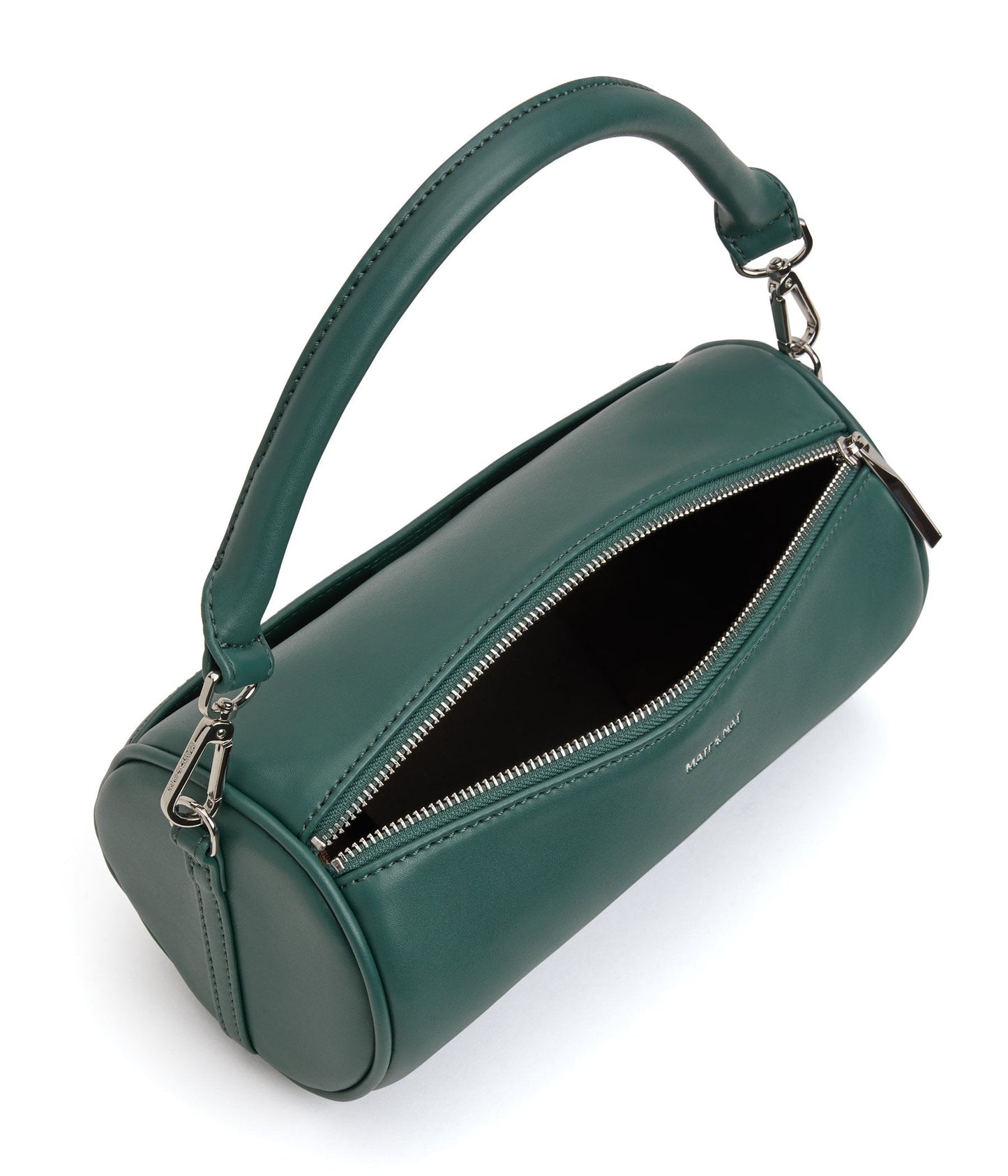 SEOUL Vegan Barrel Satchel - Loom | Color: Blue - variant::kombucha