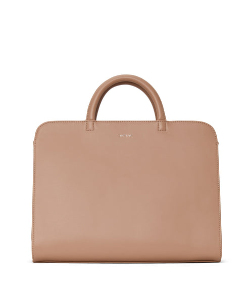 TIA Vegan Satchel - Loom | Color: Tan - variant::cafe