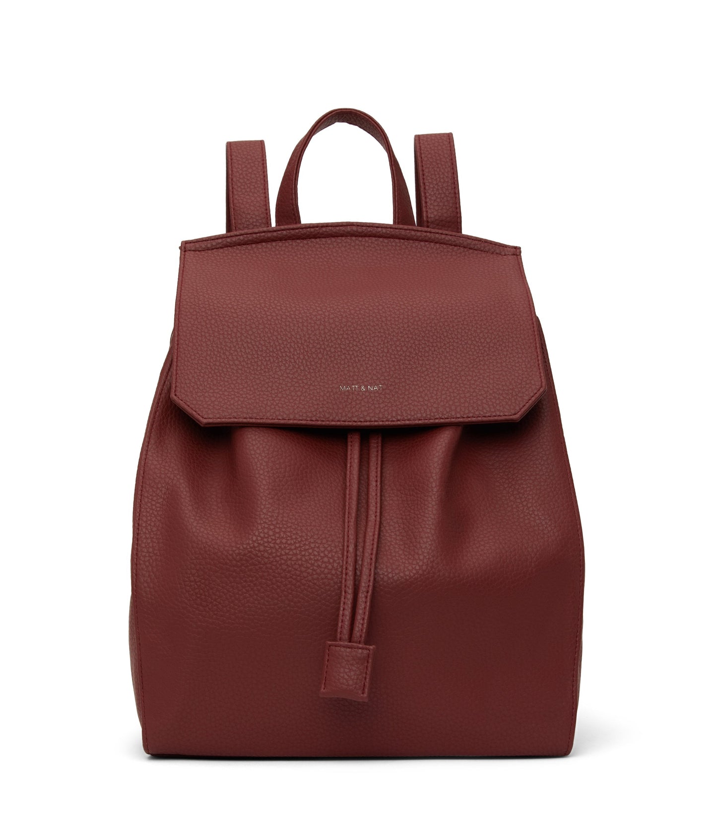 MUMBAI Vegan Backpack - Purity | Color: Red - variant::beet