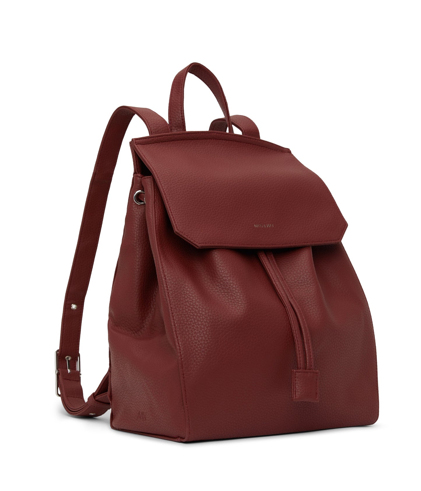 MUMBAI Vegan Backpack - Purity | Color: Red - variant::beet