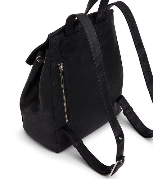 MUMBAI Vegan Backpack - Purity | Color: Black - variant::black
