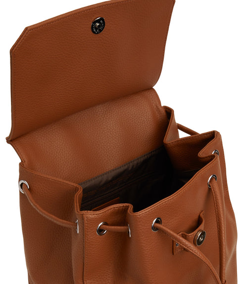 MUMBAI Vegan Backpack - Purity | Color: Tan - variant::carotene