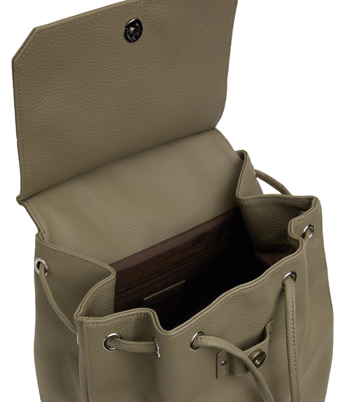 MUMBAI Vegan Backpack - Purity | Color: Grey - variant::mineral