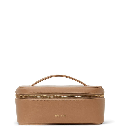 JULE Vegan Vanity Case - Vintage | Color: Tan - variant::soy