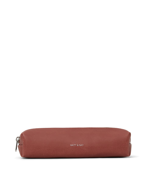 TECKEL Vegan Pencil Case - Vintage | Color: Pink - variant::heirloom