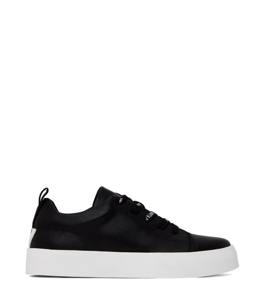 MARCI Women's Vegan Sneakers | Color: Black - variant::black