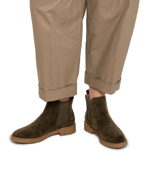 TOKIO Women's Vegan Chelsea Boots | Color: Black - variant::black