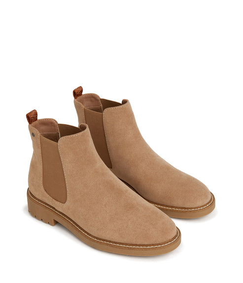 TOKIO Women's Vegan Chelsea Boots | Color: Beige - variant::nude