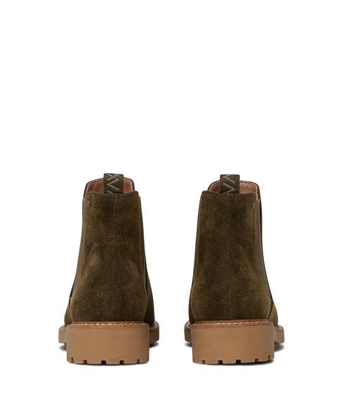TOKIO Women's Vegan Chelsea Boots | Color: Green - variant::olive