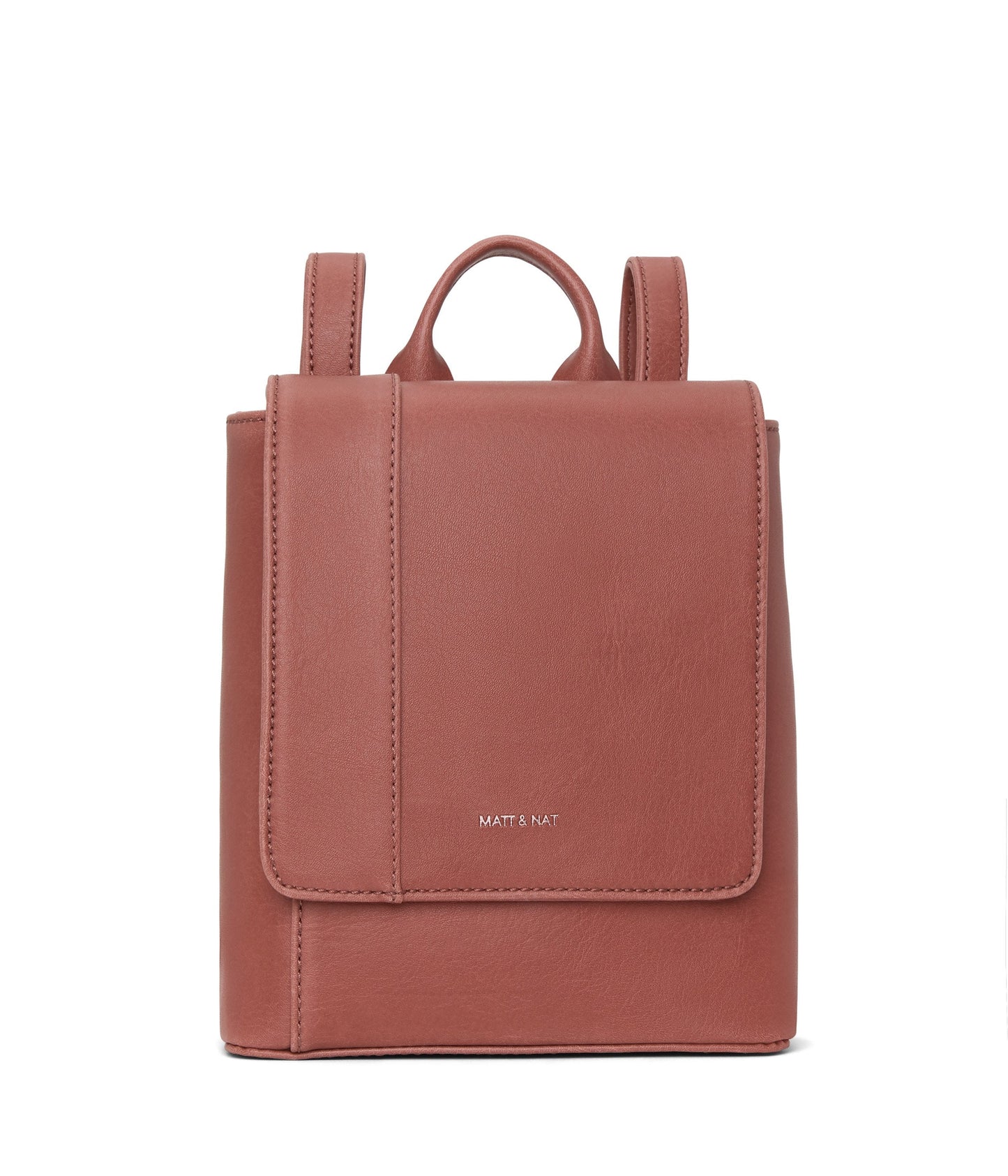 DEELY Vegan Mini Backpack - Vintage | Color: Pink - variant::heirloom