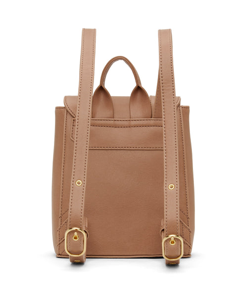 DEELY Vegan Mini Backpack - Vintage | Color: Tan - variant::soy