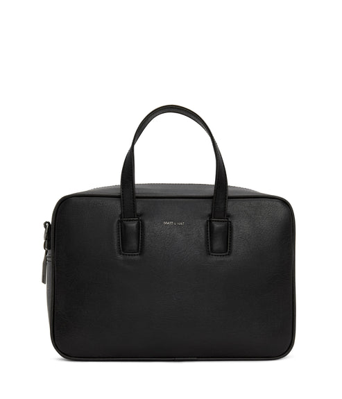 KENSI Vegan Satchel - Vintage | Color: Black - variant::black