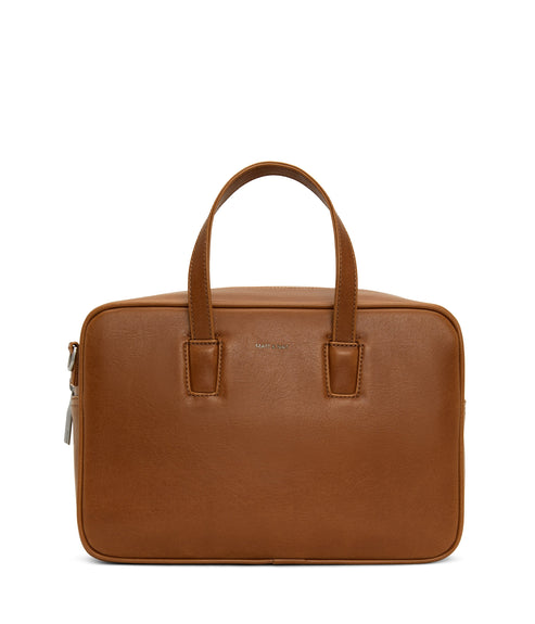 KENSI Vegan Satchel - Vintage | Color: Brown - variant::chili