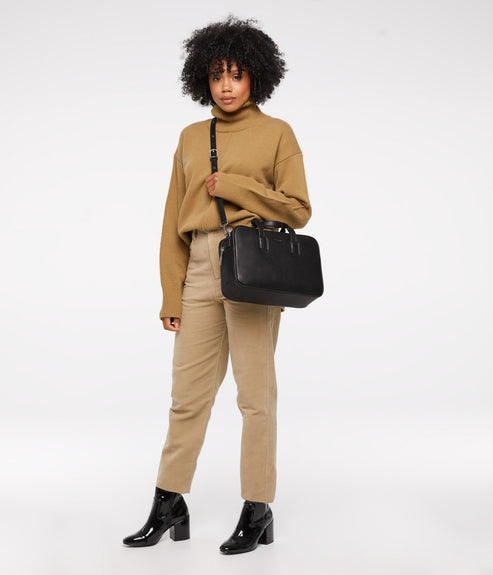 KENSI Vegan Satchel - Vintage | Color: Green - variant::sage