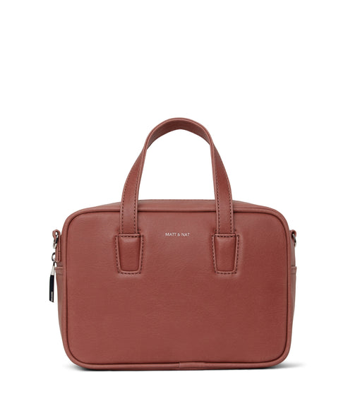 KENSISM Small Vegan Satchel - Vintage | Color: Pink - variant::heirloom