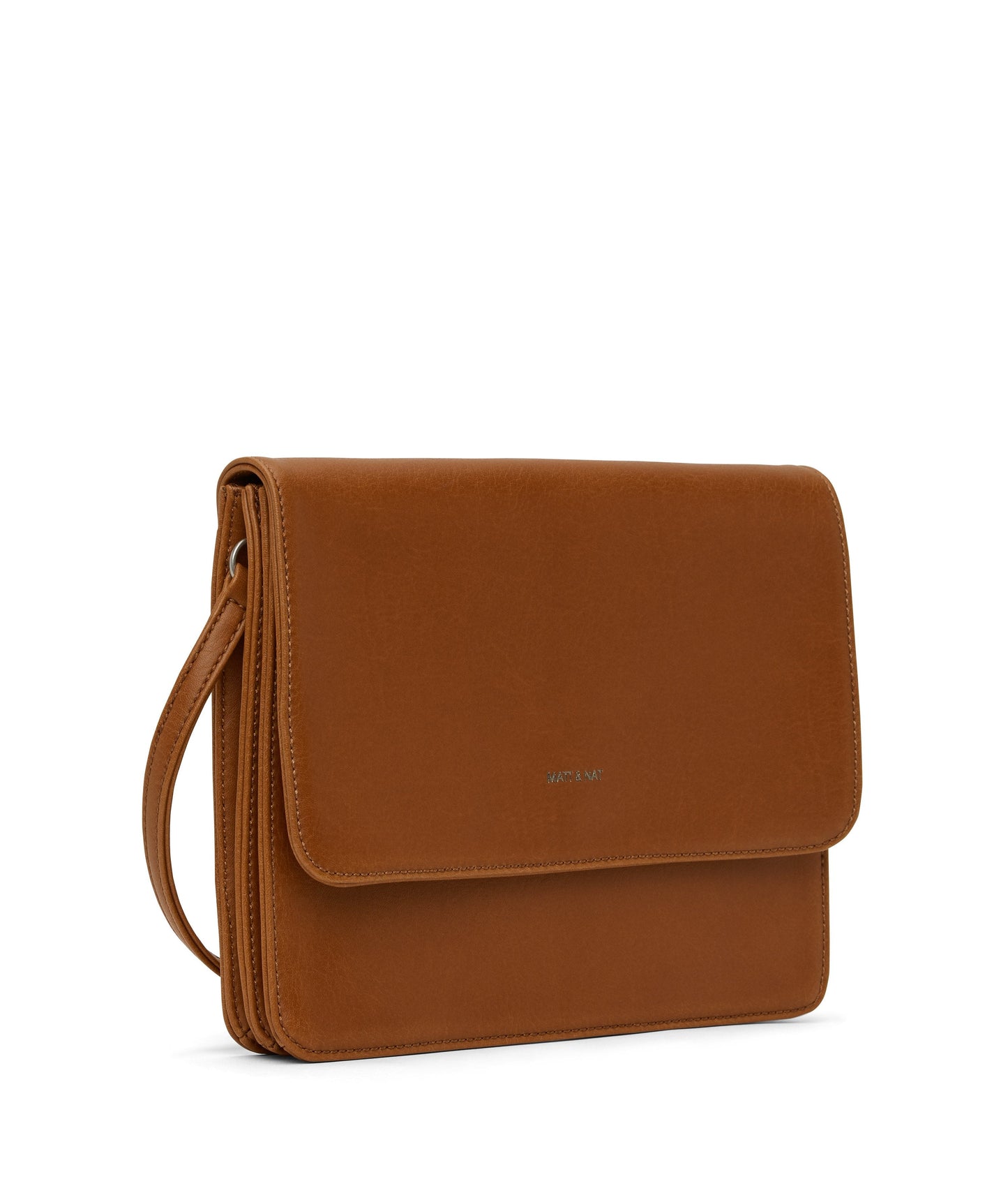 LYSA Vegan Crossbody Bag - Vintage | Color: Brown - variant::chili