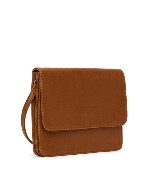 LYSA Vegan Crossbody Bag - Vintage | Color: Brown - variant::chili