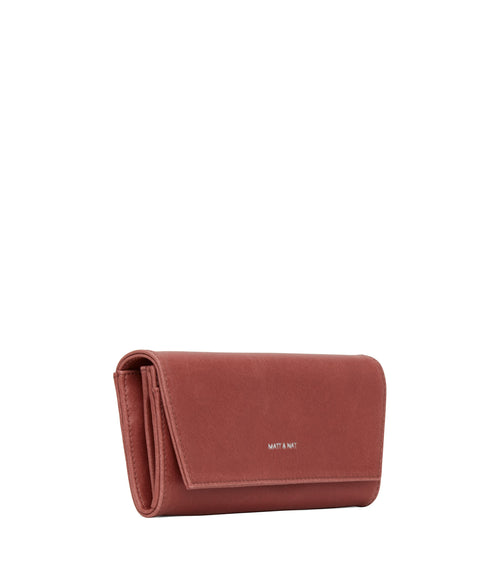 VERA Vegan Wallet - Vintage | Color: Pink - variant::heirloom