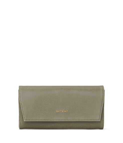 VERA Vegan Wallet - Vintage | Color: Green - variant::sage
